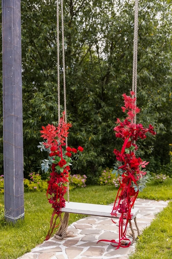 Декор качелей 18